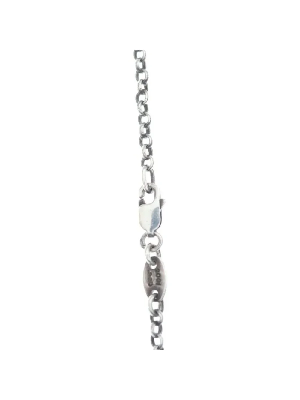 Chrome Hearts Neckchain Roll Chain Necklace Silver